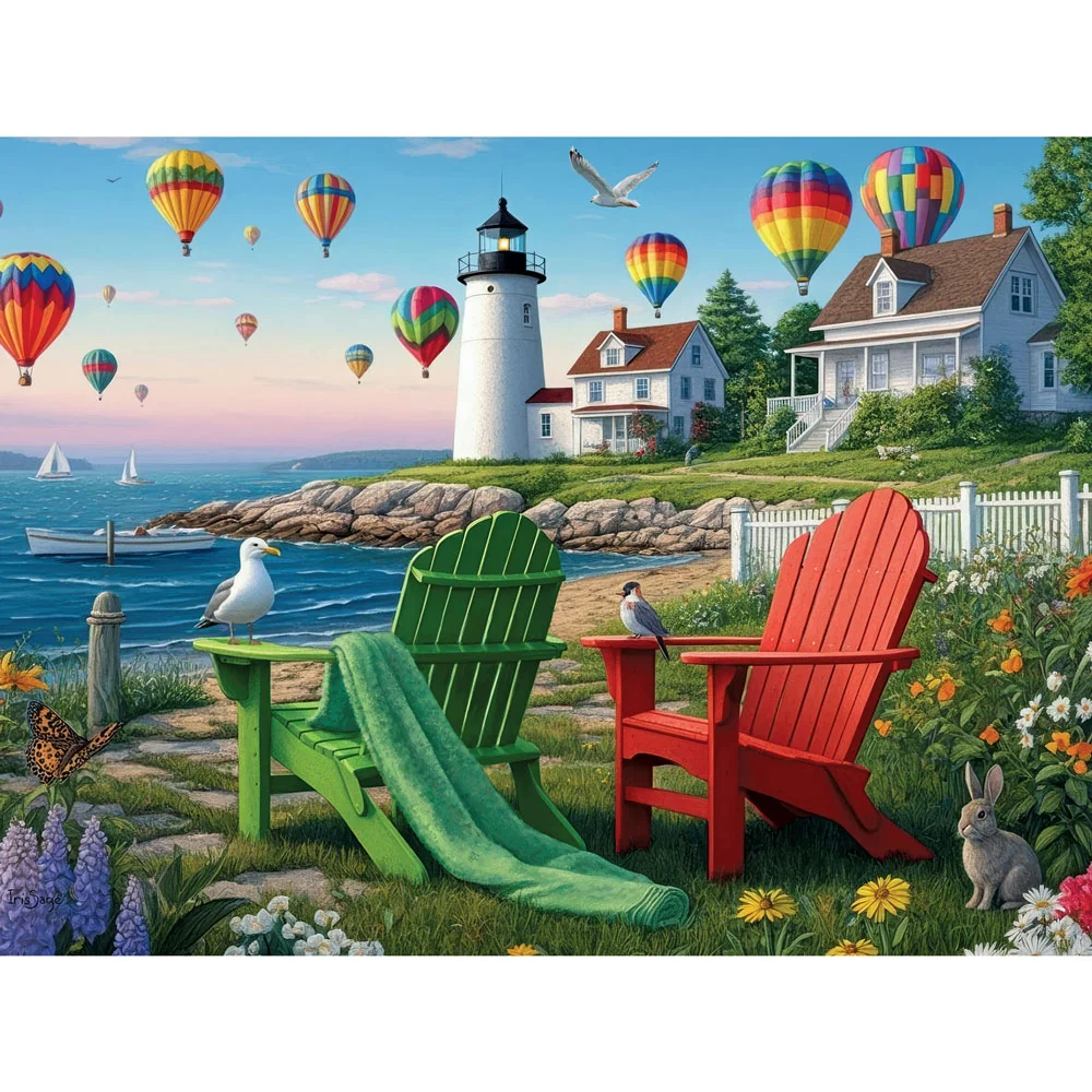 Hot Air Balloon Jigsaw Puzzles
